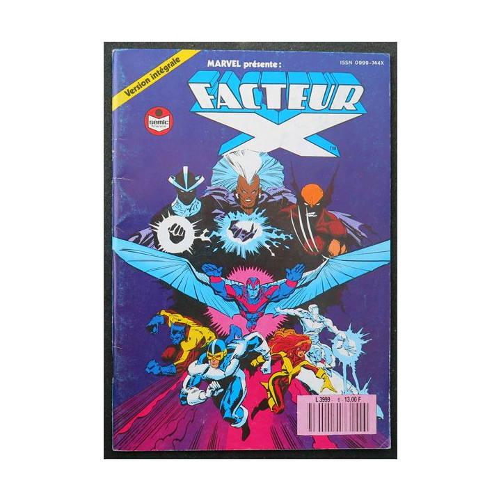 BD Facteur X  album n° 6 Marvel Comics