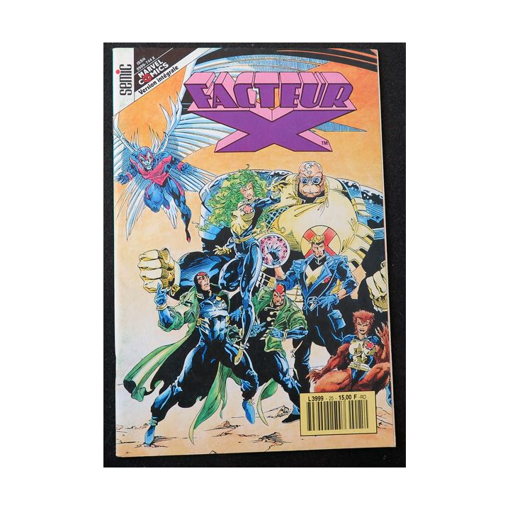 BD Facteur X  album n° 25 Marvel Comics