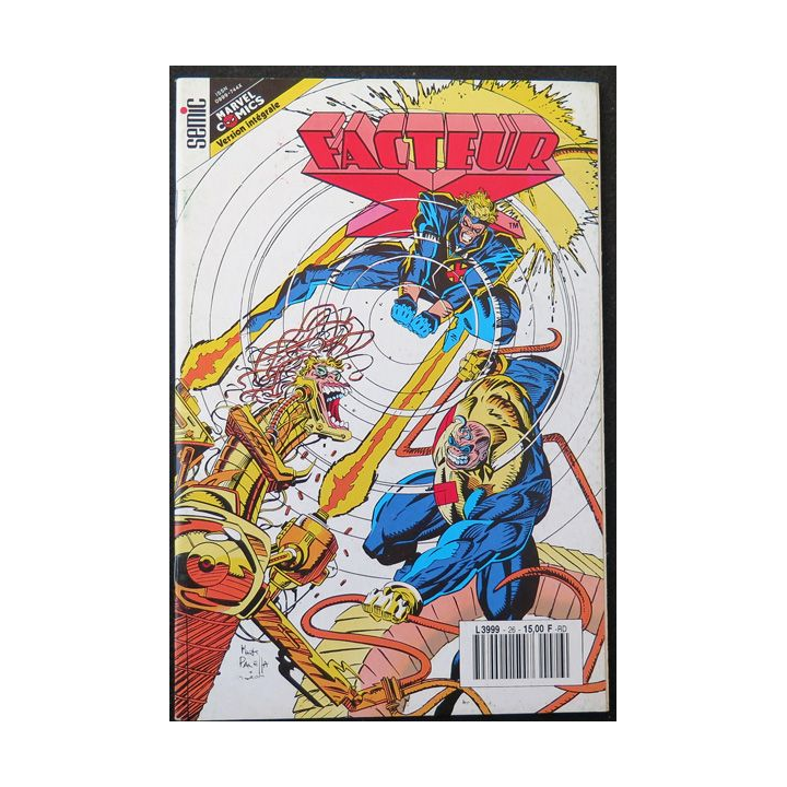 BD Facteur X  album n° 26 Marvel Comics