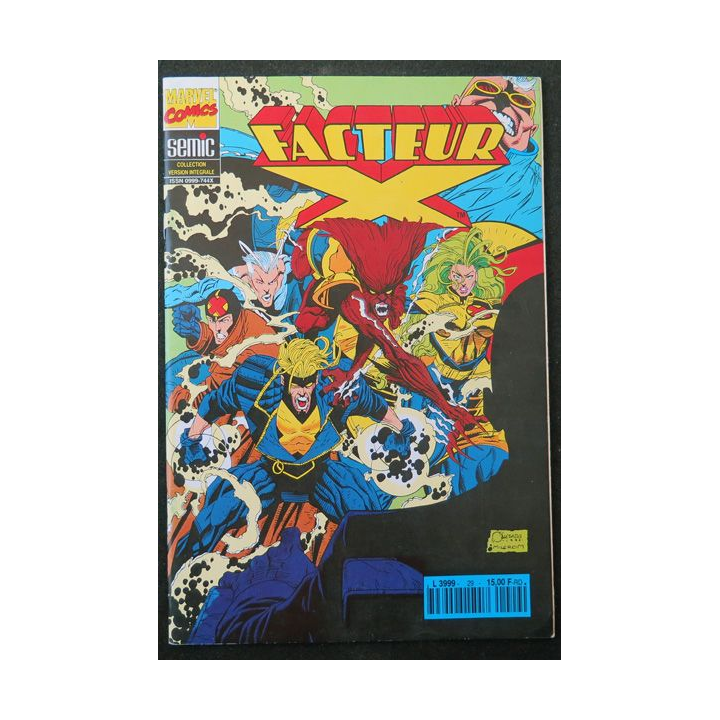 BD Facteur X  album n° 29 Marvel Comics