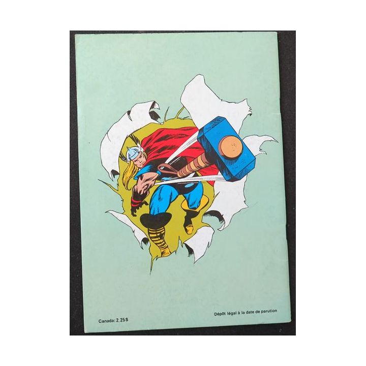 BD Thor l'ange de la mort n° 1 Marvel