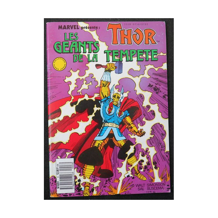 BD Thor les géants de la tempête n° 3 Marvel