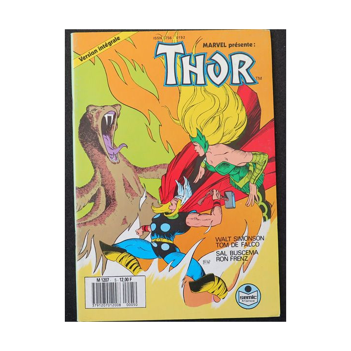 BD Thor n° 5 Marvel
