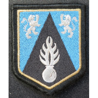 Insigne tissu de bras de l'école de formation des gendarmes adjoints sur scratch