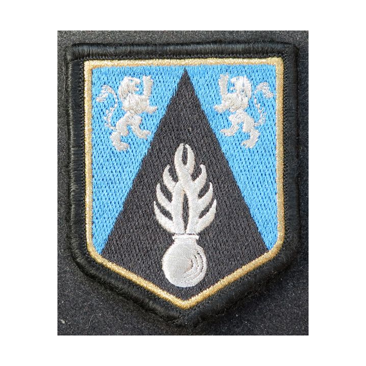 Insigne tissu de bras de l'école de formation des gendarmes adjoints sur scratch