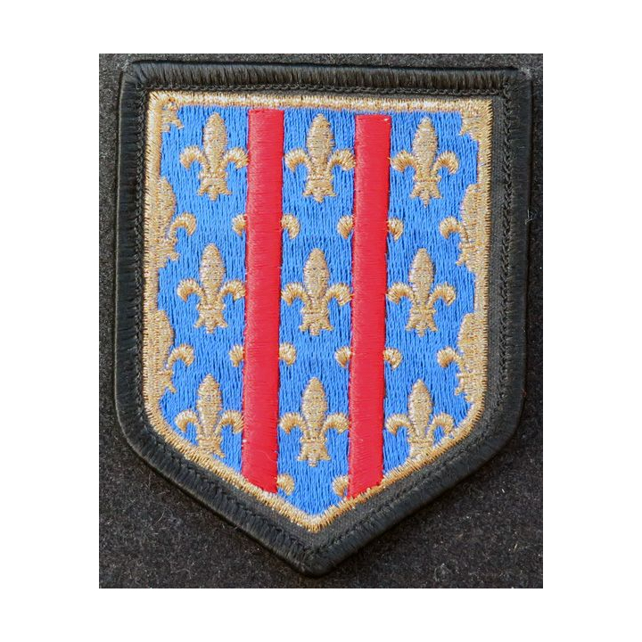 2° GM : Insigne tissu 2° Groupement de Gendarmerie Mobile sur scratch