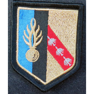 7° LGM : Insigne tissu de la 7° légion de Gendarmerie mobile de Metz 