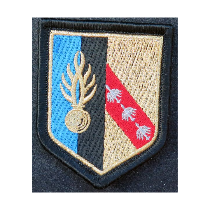 7° LGM : Insigne tissu de la 7° légion de Gendarmerie mobile de Metz 