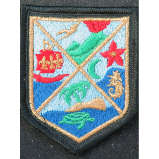 Insigne tissu de la Gendarmerie commandement sud océan indien