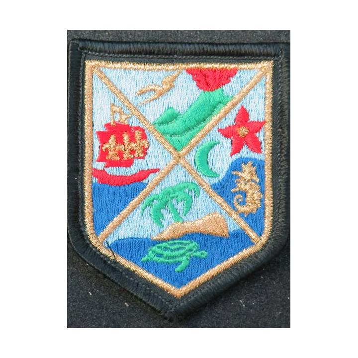 Insigne tissu de la Gendarmerie commandement sud océan indien