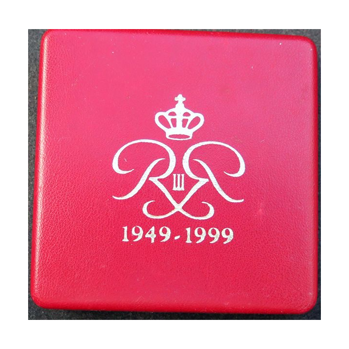 Médaille Prince de Monaco Rainier III 1999 50° anniversaire de règne