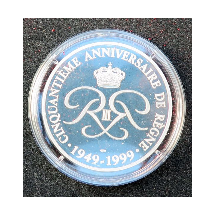 Médaille Prince de Monaco Rainier III 1999 50° anniversaire de règne