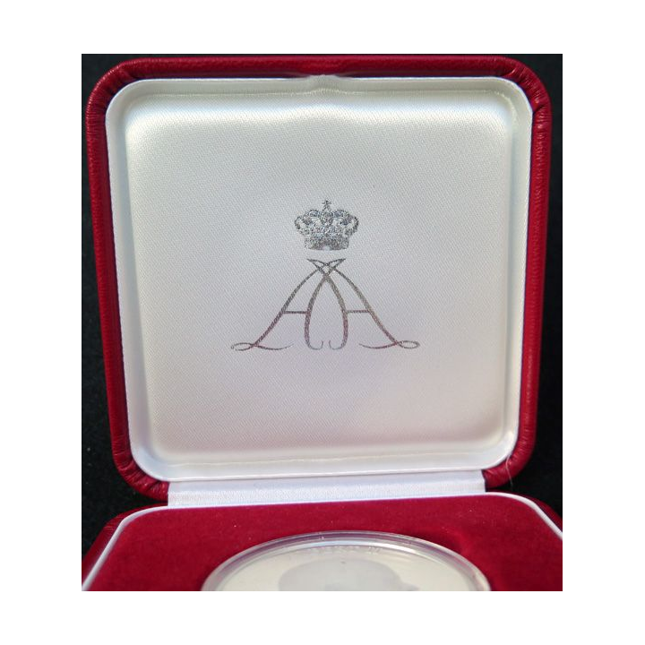 Médaille en argent du Prince de Monaco Albert II 12 juillet 19 novembre 2005
