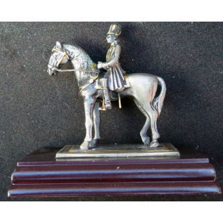 SOLDAT DE PLOMB : Napoléon 1° sur son cheval retour d'ile d'Elbe