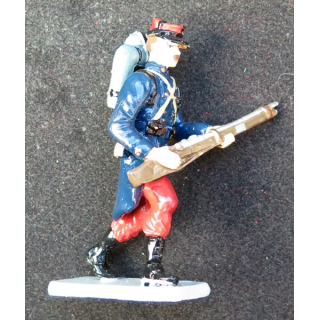 SOLDAT DE PLOMB : soldat Français 1° GM CBG Hachette hauteur 7 cm