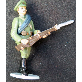 SOLDAT DE PLOMB : soldat russe 2° GM CBG Hachette hauteur 7,5 cm
