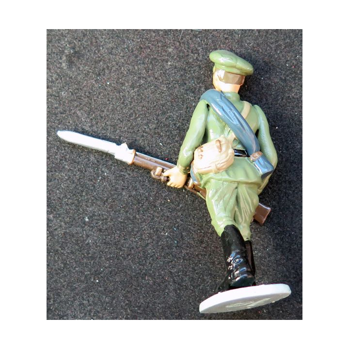SOLDAT DE PLOMB : soldat russe 2° GM CBG Hachette hauteur 7,5 cm