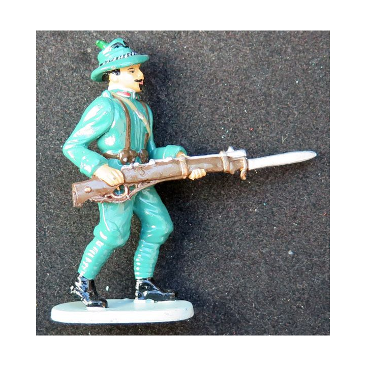 SOLDAT DE PLOMB soldat tchèque 1° GM CBG Hachette hauteur 7,5 cm