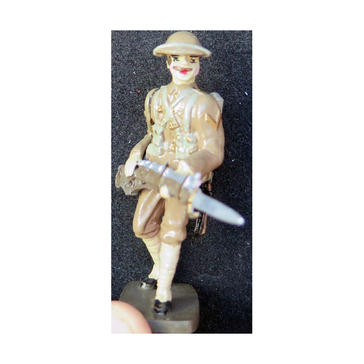 SOLDAT DE PLOMB : figurine CBG Hachette hauteur 7,3 cm