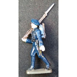 SOLDAT DE PLOMB : figurine Chasseur alpin CBG Hachette hauteur 10 cm