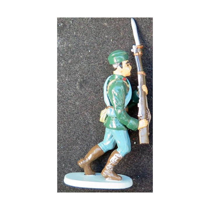 SOLDAT DE PLOMB soldat serbe 1° GM CBG Hachette hauteur 9 cm