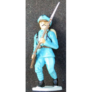 SOLDAT DE PLOMB soldat polonais 1° GM CBG Hachette hauteur 8,3 cm