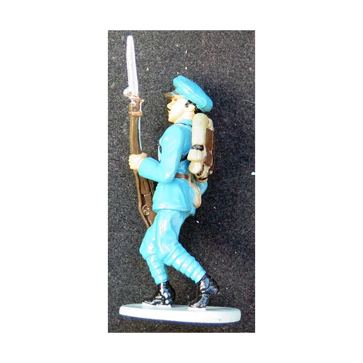 SOLDAT DE PLOMB soldat polonais 1° GM CBG Hachette hauteur 8,3 cm