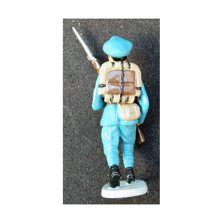 SOLDAT DE PLOMB soldat polonais 1° GM CBG Hachette hauteur 8,3 cm
