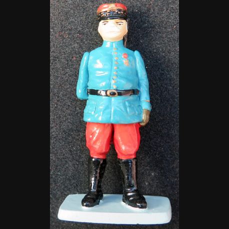 A French military figurine by Charles Sandre: A Marechal of France