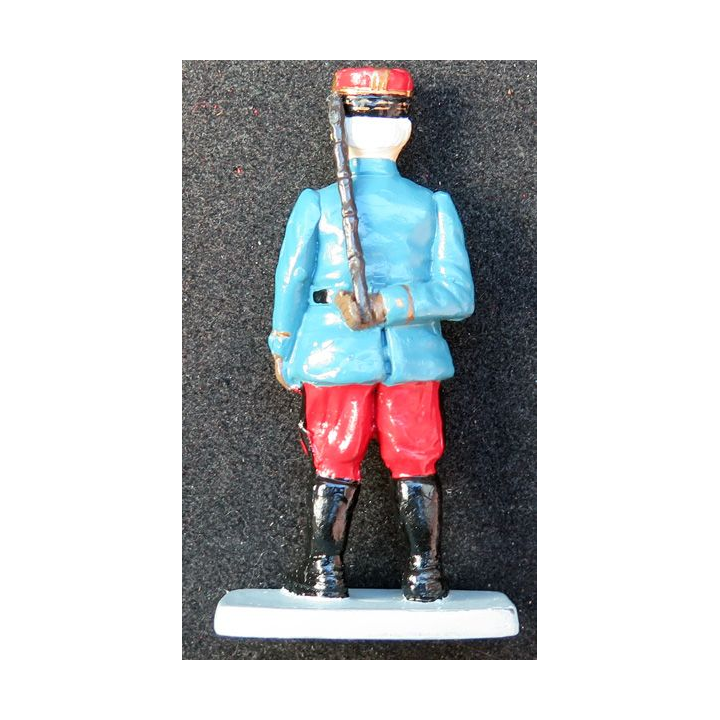 SOLDAT DE PLOMB : figurine Maréchal Joffre 1° GM CBG Hachette hauteur 7,3 cm