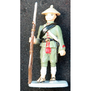 SOLDAT DE PLOMB figurine soldat tonkinois 1° GM CBG Hachette 