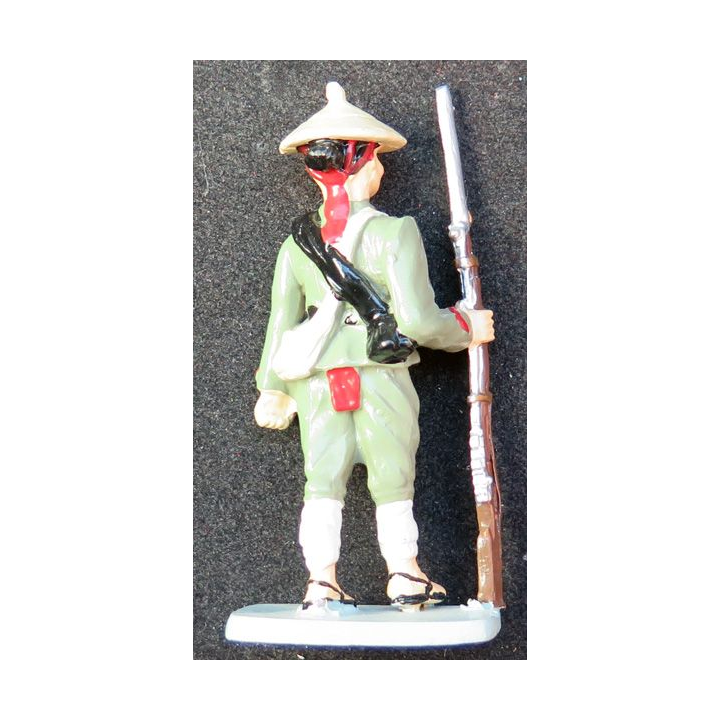 SOLDAT DE PLOMB figurine soldat tonkinois 1° GM CBG Hachette 