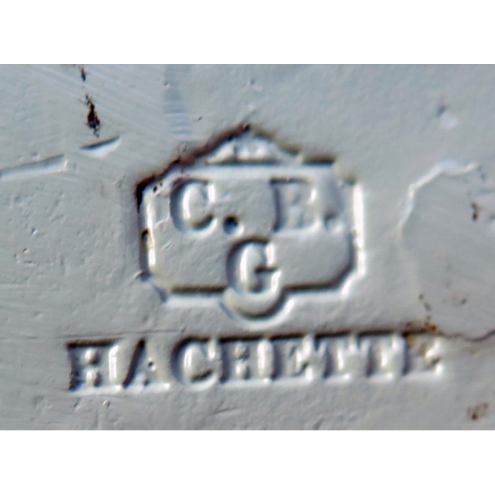 SOLDAT DE PLOMB tirailleur marocain 1° GM CBG Hachette hauteur 7,5 cm