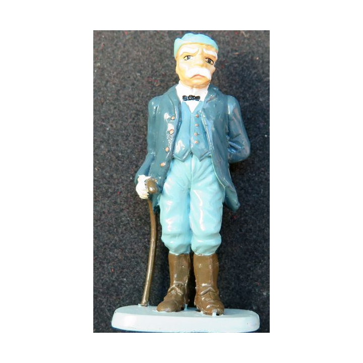 SOLDAT DE PLOMB : figurine Georges Clémenceau 1° GM CBG Hachette hauteur 7 cm