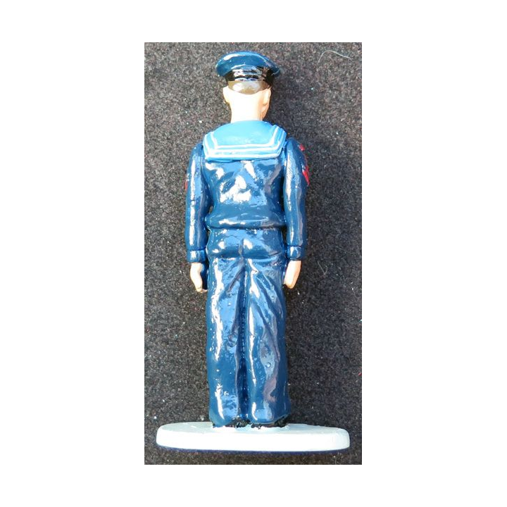 SOLDAT DE PLOMB : figurine marin anglais 1° GM CBG Hachette hauteur 7,5 cm