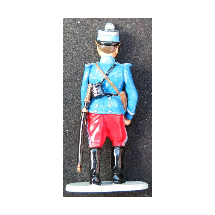 SOLDAT DE PLOMB : figurine officier de hussards 1° GM CBG Hachette