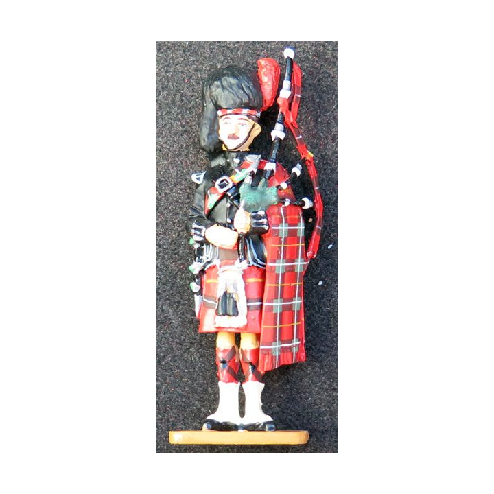 SOLDAT DE PLOMB : figurine Black watch Piper UK 1914 Del Prado hauteur 7 cm