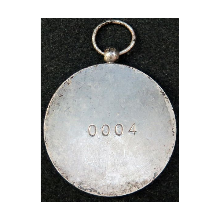 FRANCE : médaille Le pénitencier hôtel "Montabo" Cayenne n° 0004 en métal argenté