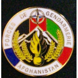 GENDARMERIE : FORCES DE GENDARMERIE EN AFGHANISTAN