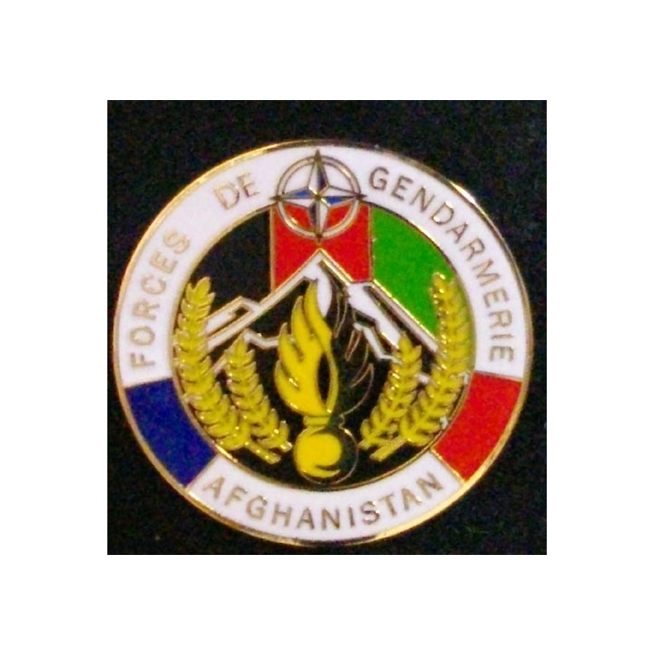 GENDARMERIE : FORCES DE GENDARMERIE EN AFGHANISTAN