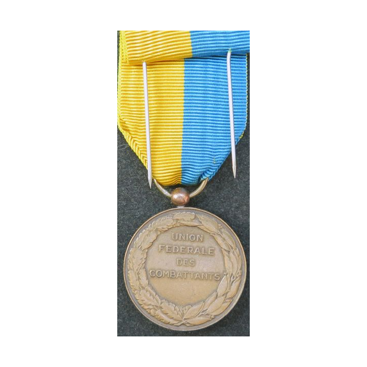 FRANCE : médaille de l'union fédérale des Combattants