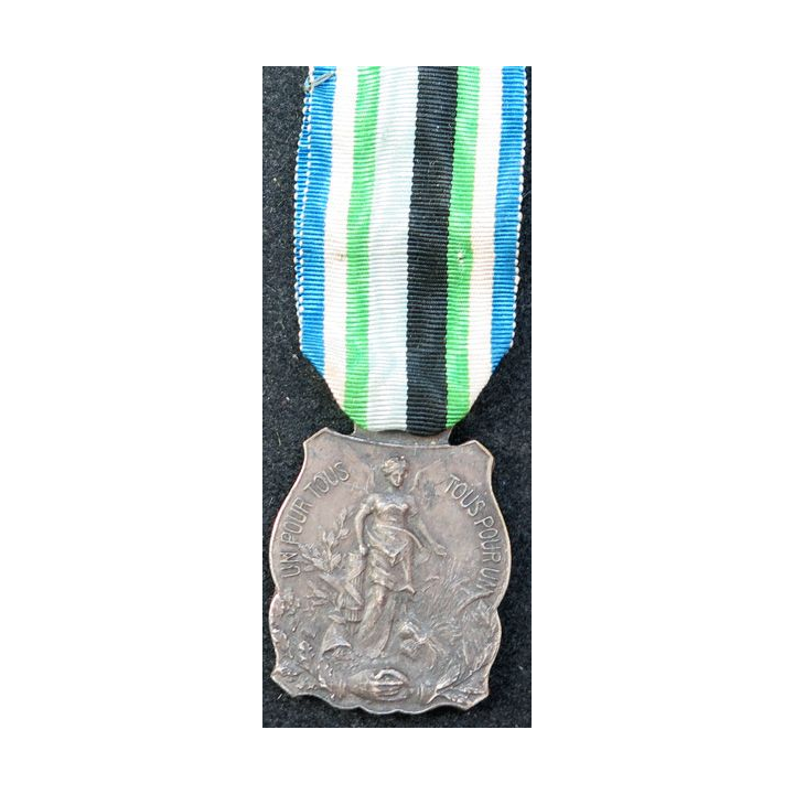 Médaille de la Mutualité française en bronze argenté