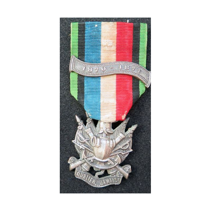médaille vétérans Armée de Terre oublier jamais 1870-1871 revanchards