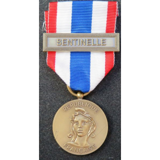 Médaille de la protection militaire du territoire en bronze Sentinelle