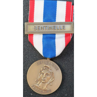 Médaille de la protection militaire du territoire en bronze Sentinelle