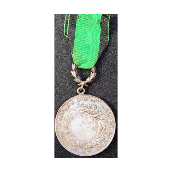 FRANCE : médaille de la société nationale d'encouragement au Bien