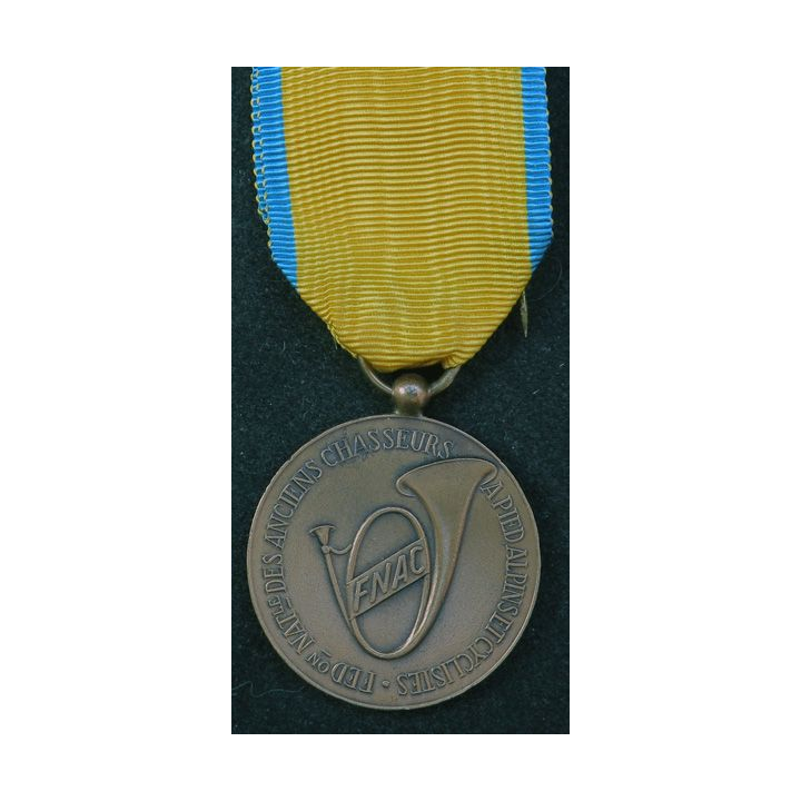 Médaille Fédération nat anciens chasseurs à pied alpins cyclistes FNAC