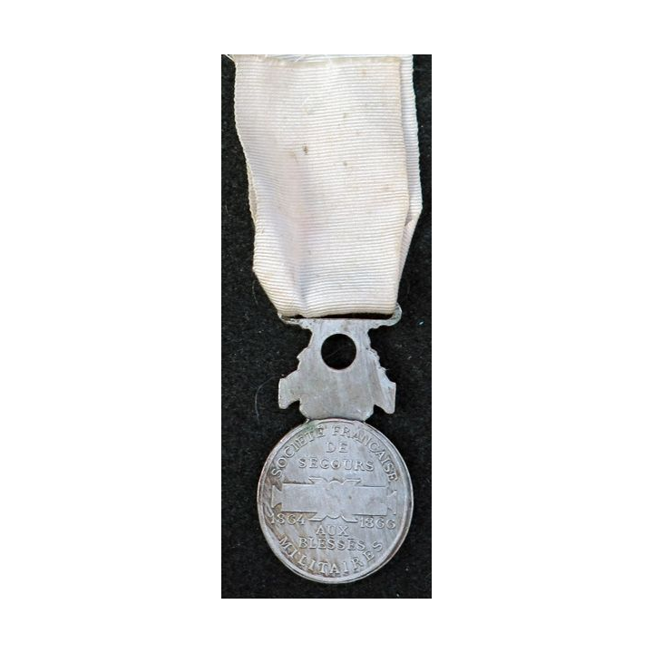  Médaille Société de Secours aux Blessés Militaires 1864-1866
