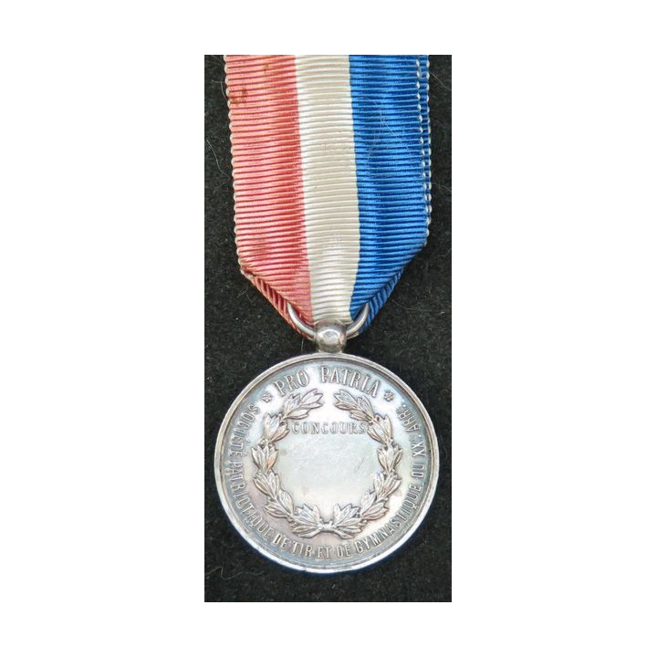 Médaille société patriotique de tir gymnastique du XX° arrondissement 