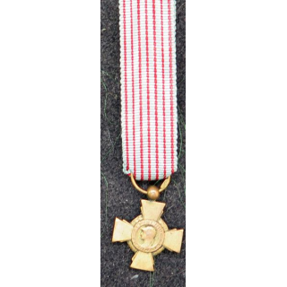 FRANCE : réduction de la Croix du combattant en bronze